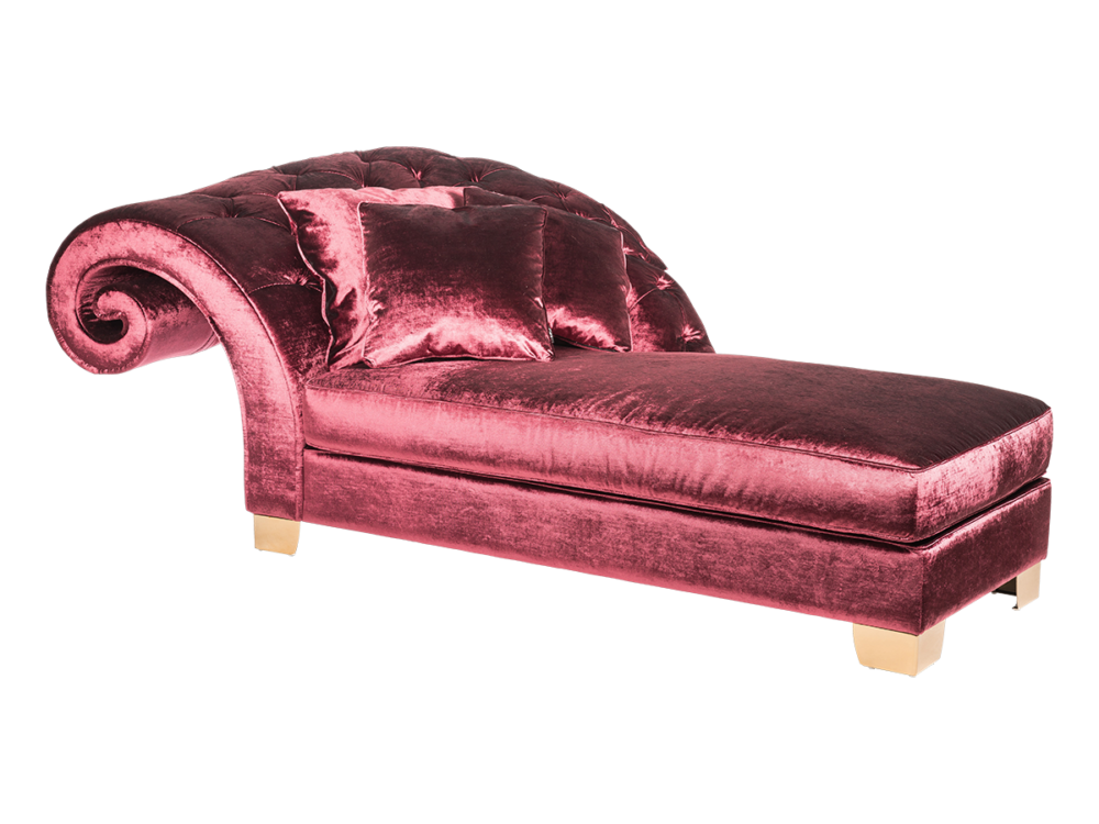 luxury chaise longue