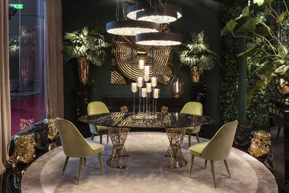 luxury elegant table